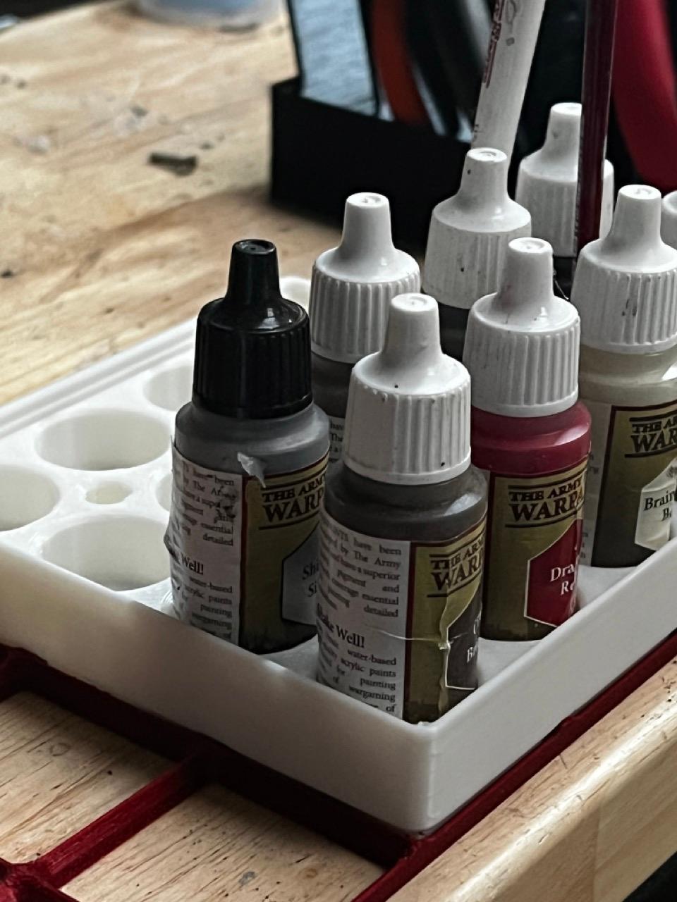 Gridfinity Acrylic Paint Holder by Boone