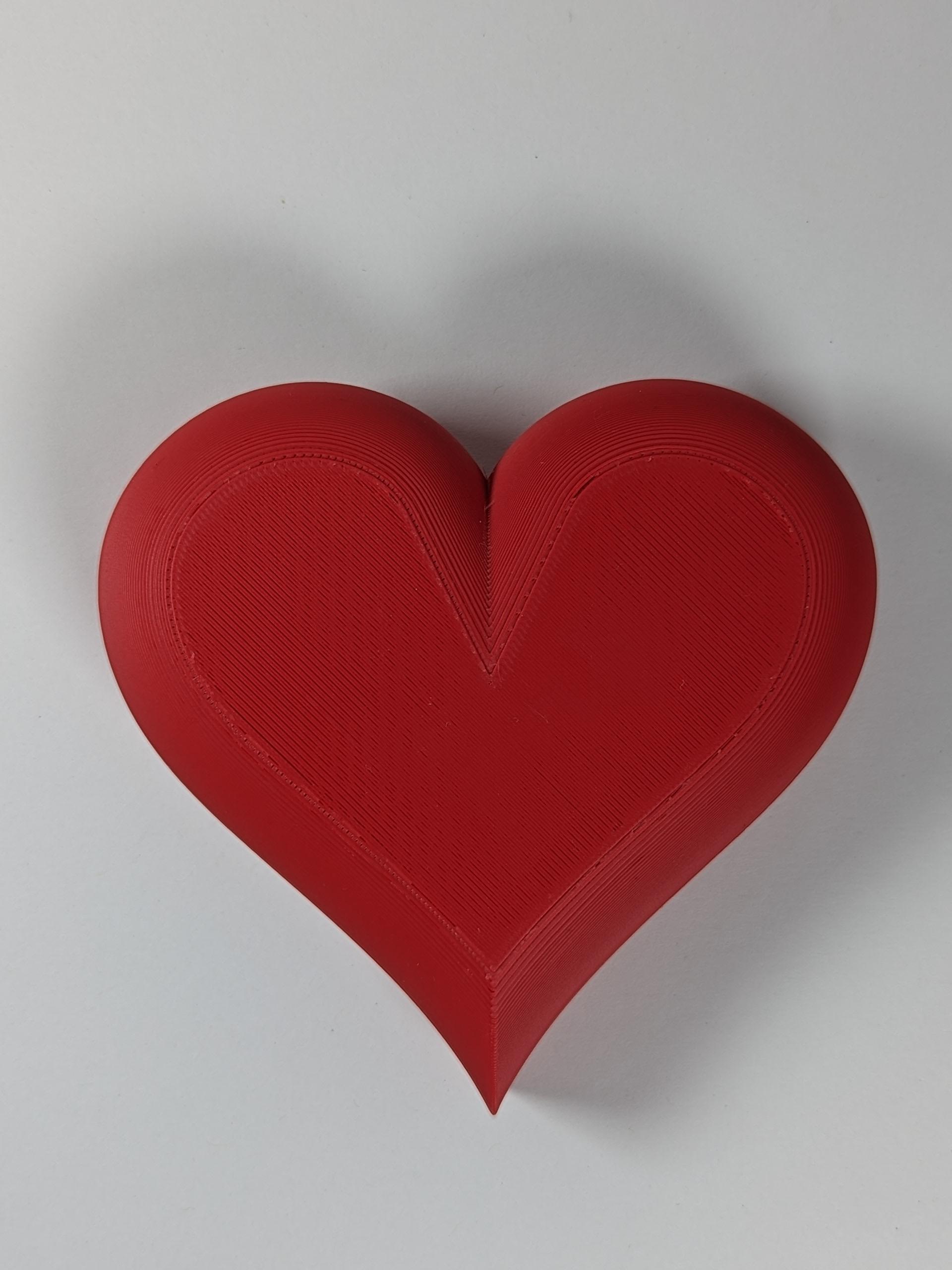 Valentine's Heart Box 3d model
