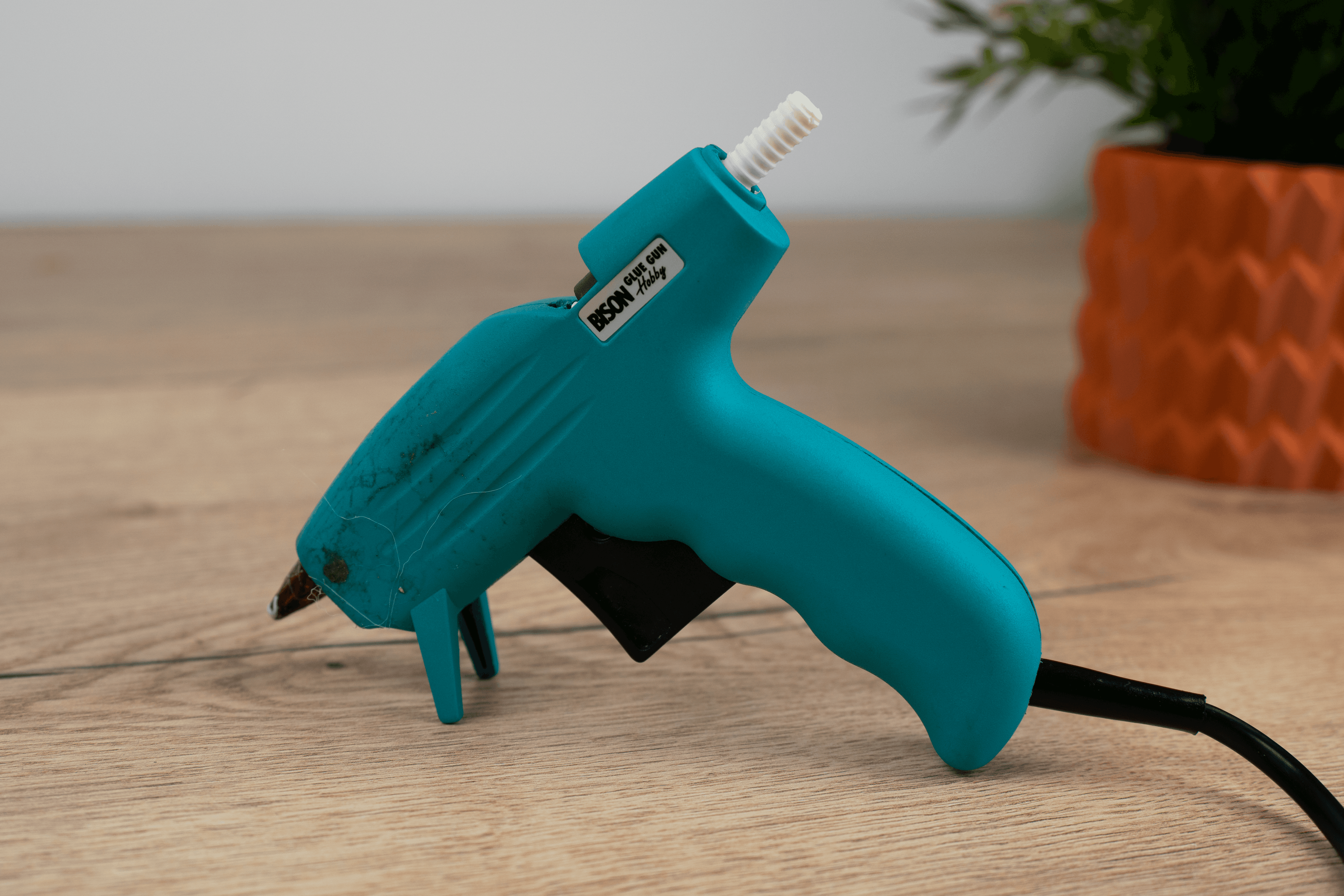 Ribbed Glue Gun Sticks 3d model