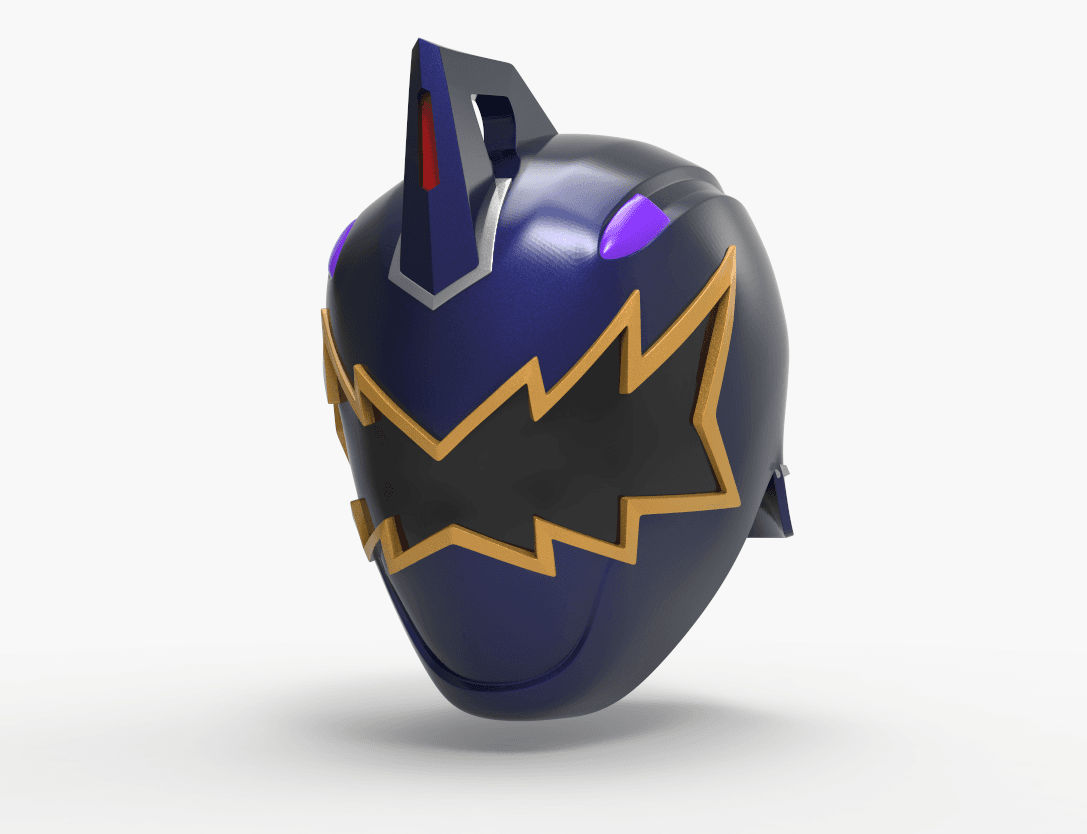 Black Dino Thunder Ranger 3d model