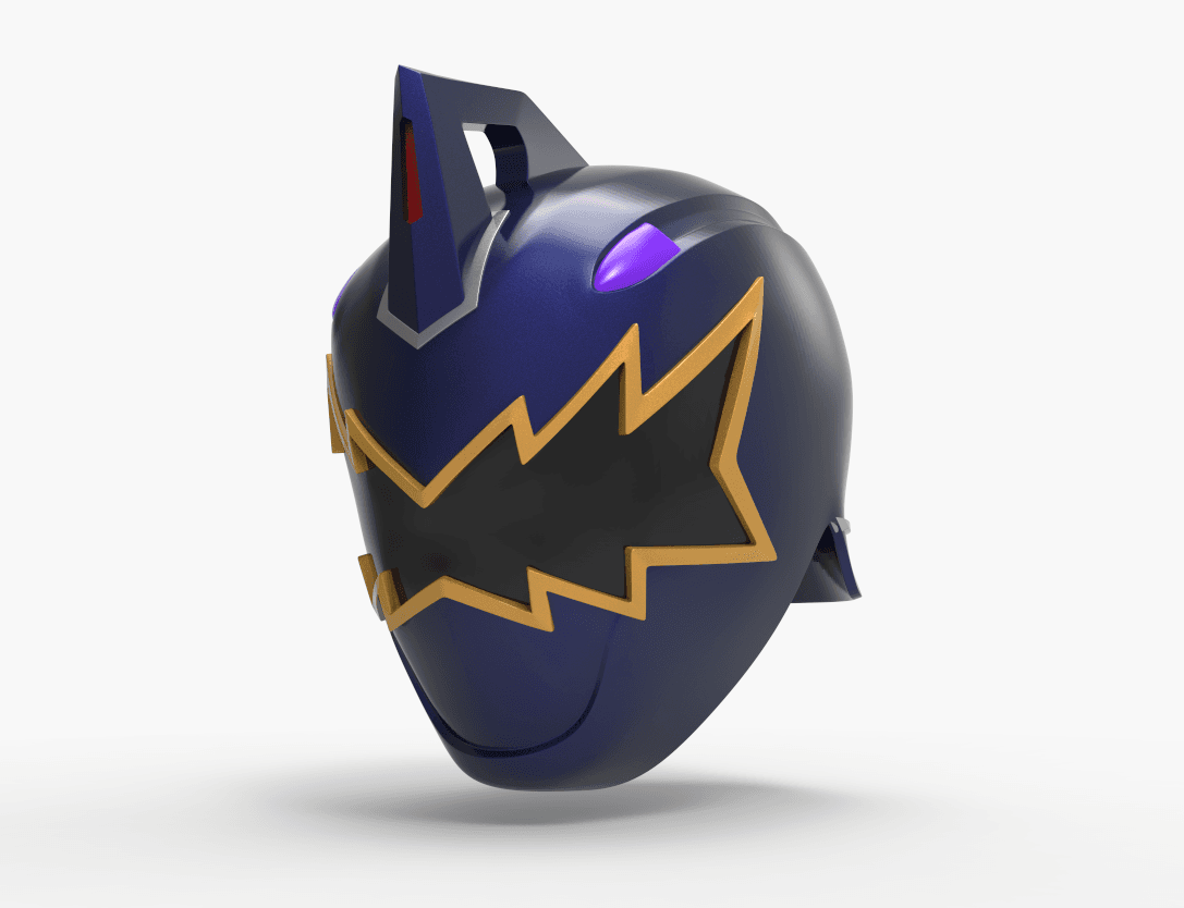 Black Dino Thunder Ranger 3d model