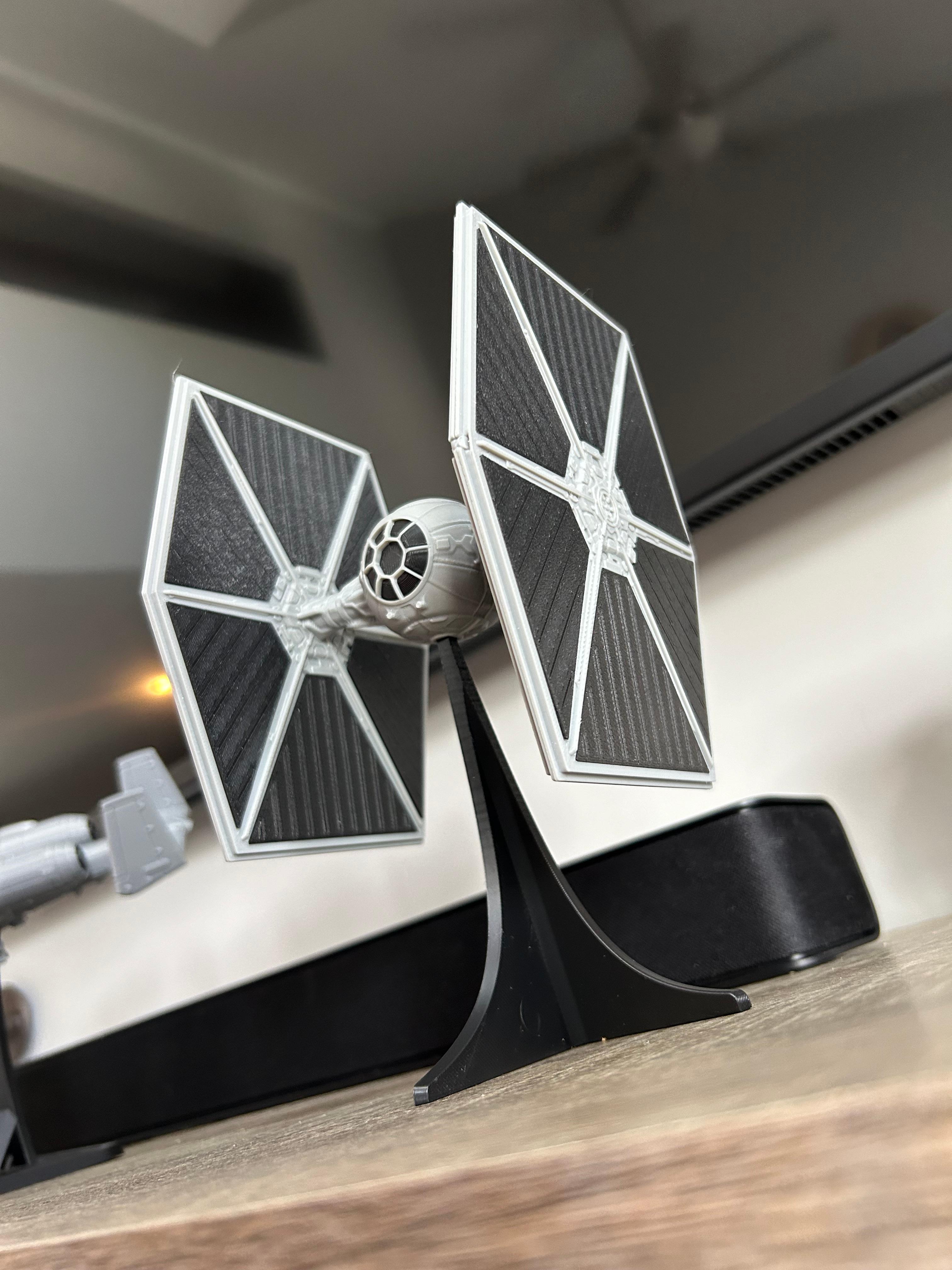 Tie Fighter Kit (No Support, No AMS, No Glue) 3d model