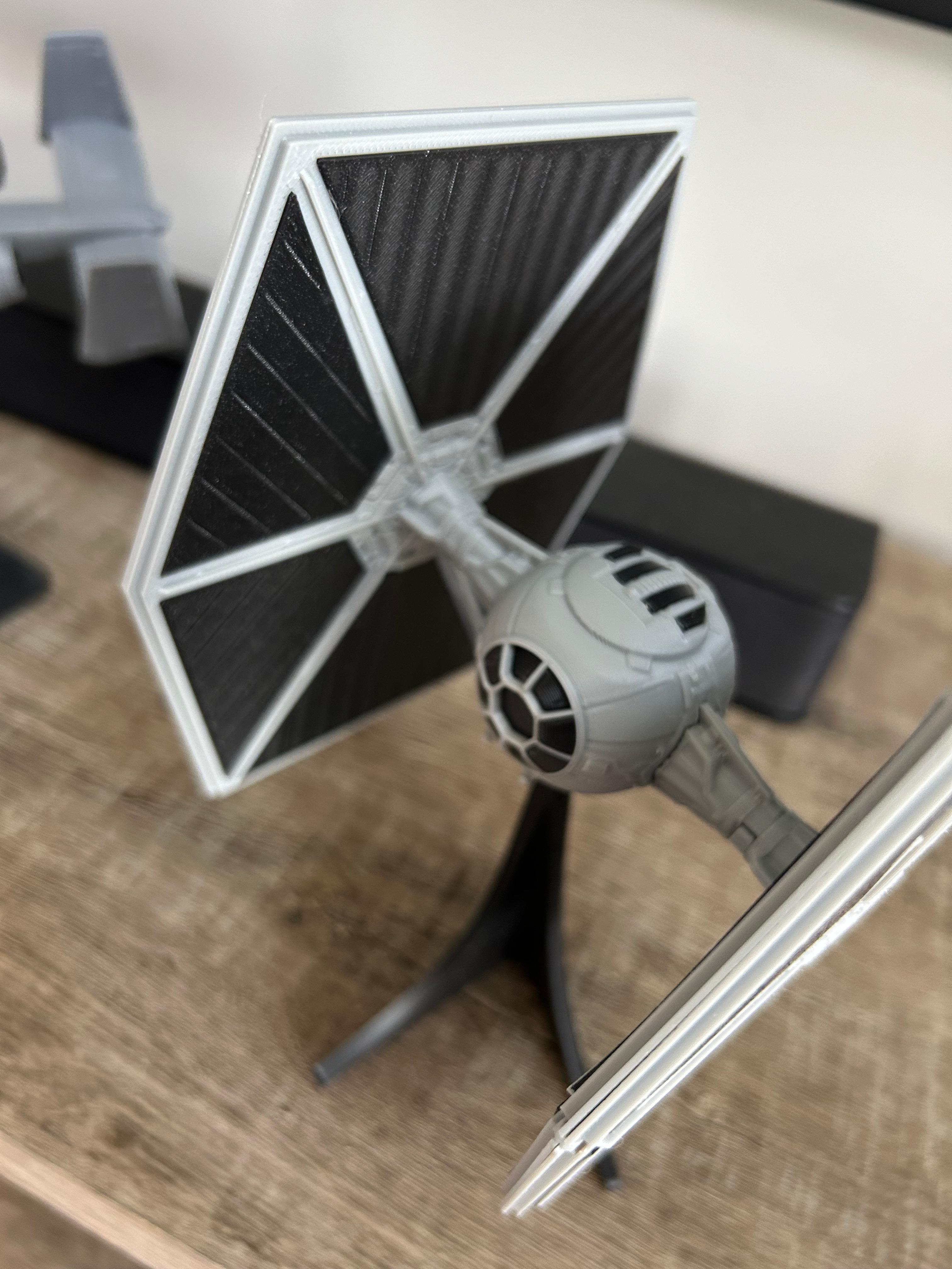 Tie Fighter Kit (No Support, No AMS, No Glue) - Tie Fighter from @TheKiltKiln - 3d model