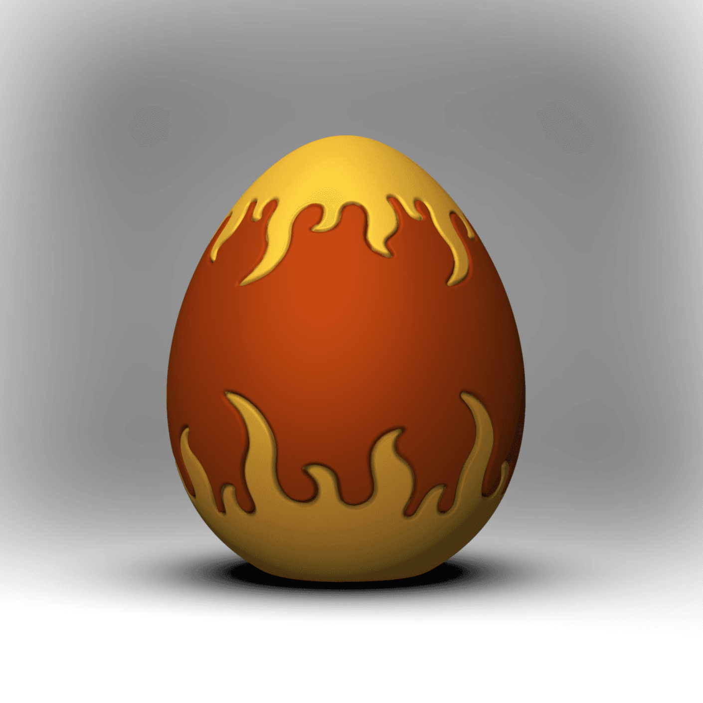 Scorching Egg Bank/Container  3d model