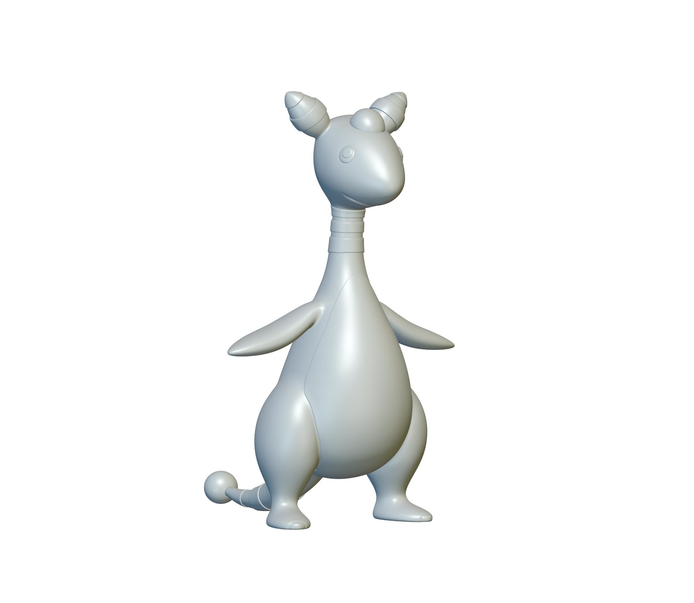 Pokemon Ampharos #181 - Optimized for 3D Printing 3d model