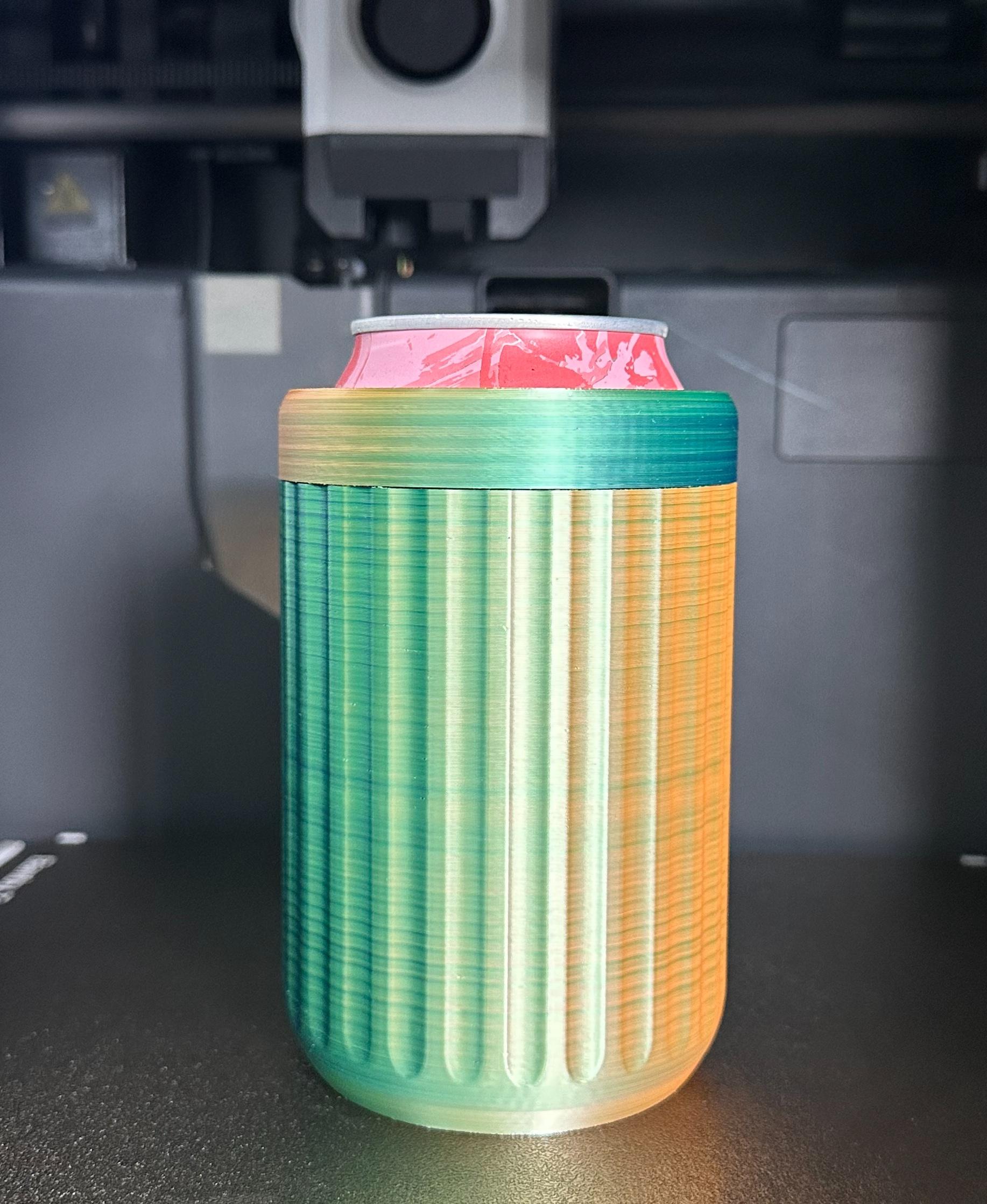 Perfect Ribbed Can Koozie 3d model