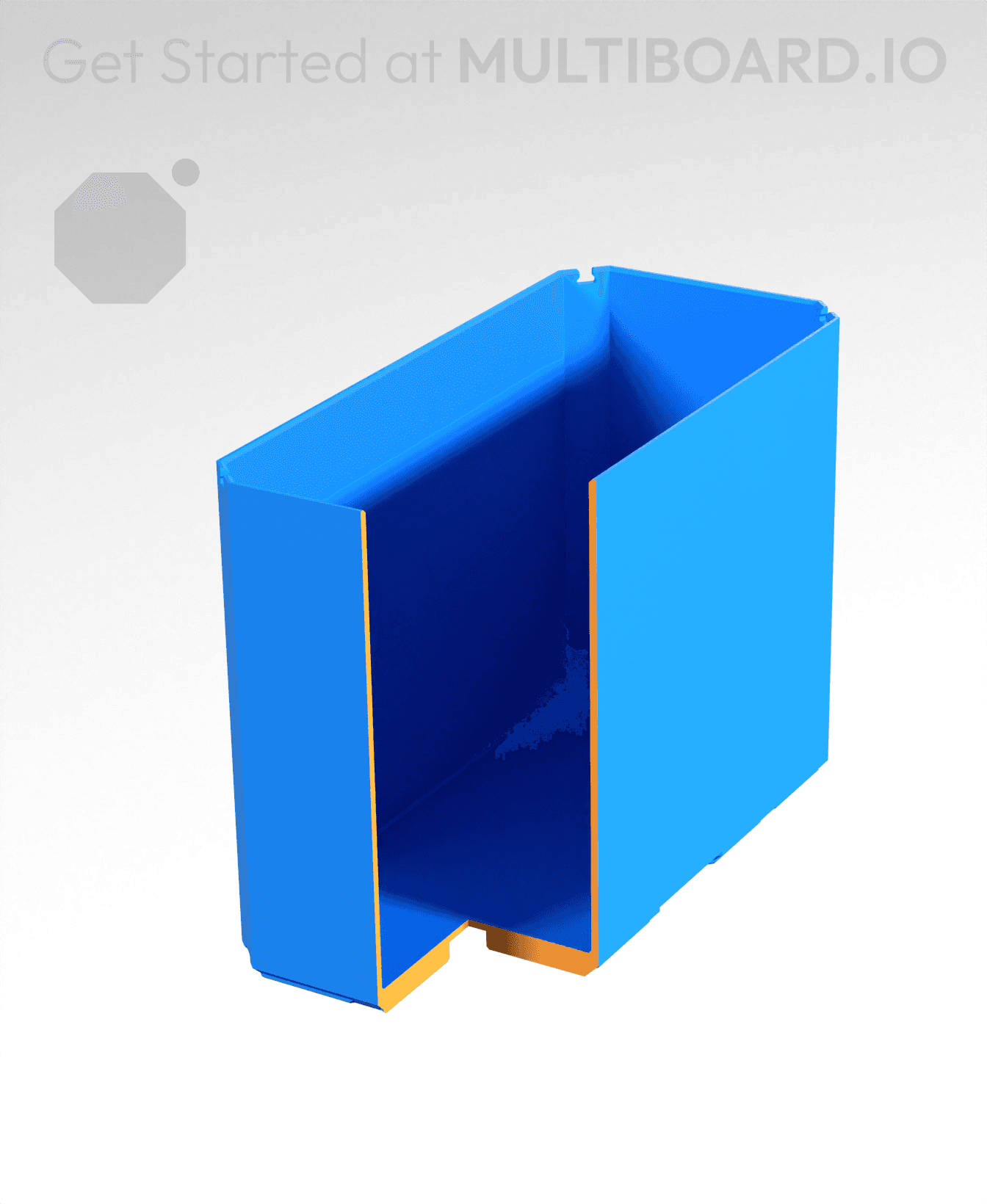 1x2x1.5 - Bin - Multibin Insert 3d model