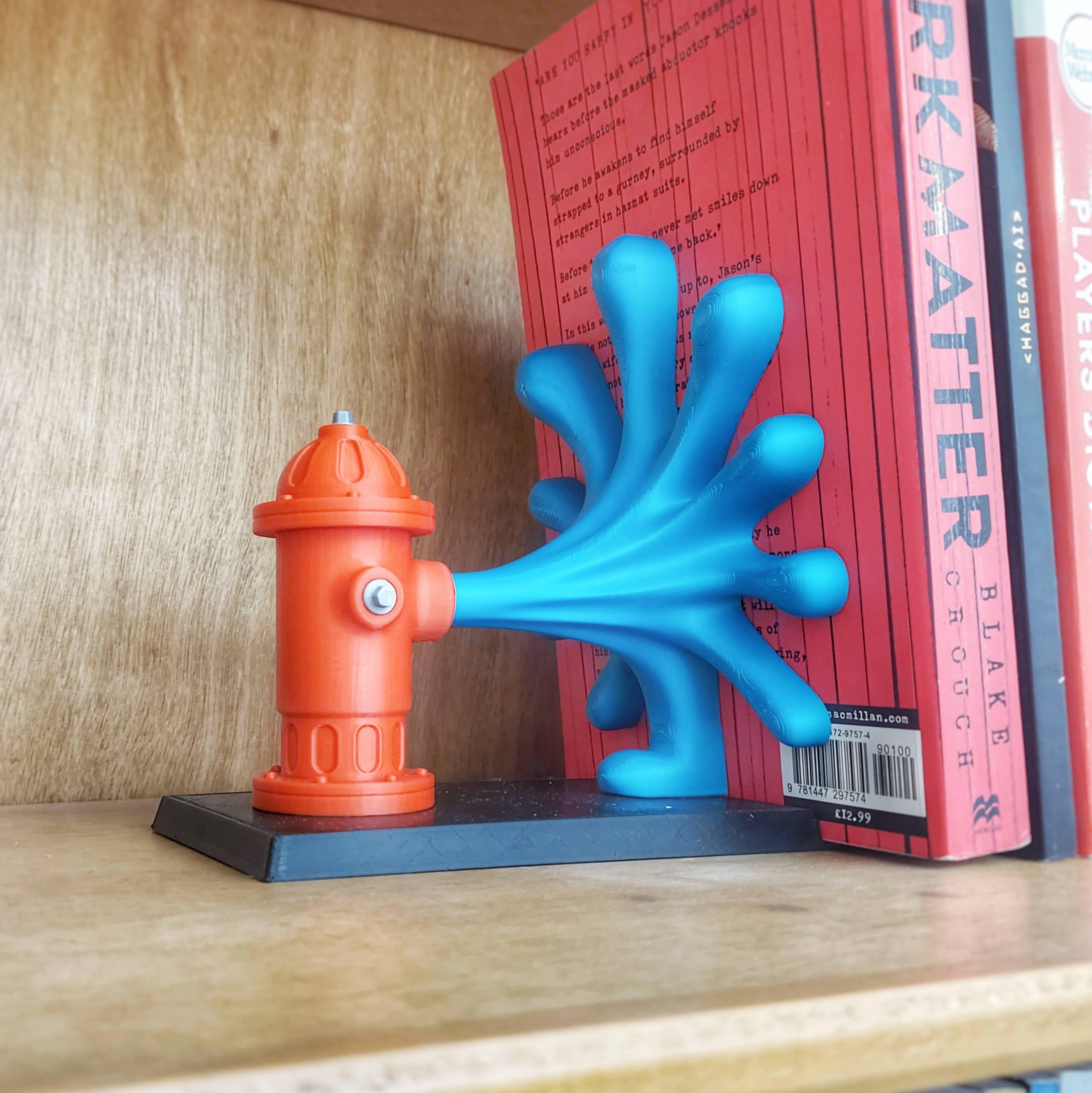 Fire Hydrant Bookend 3d model
