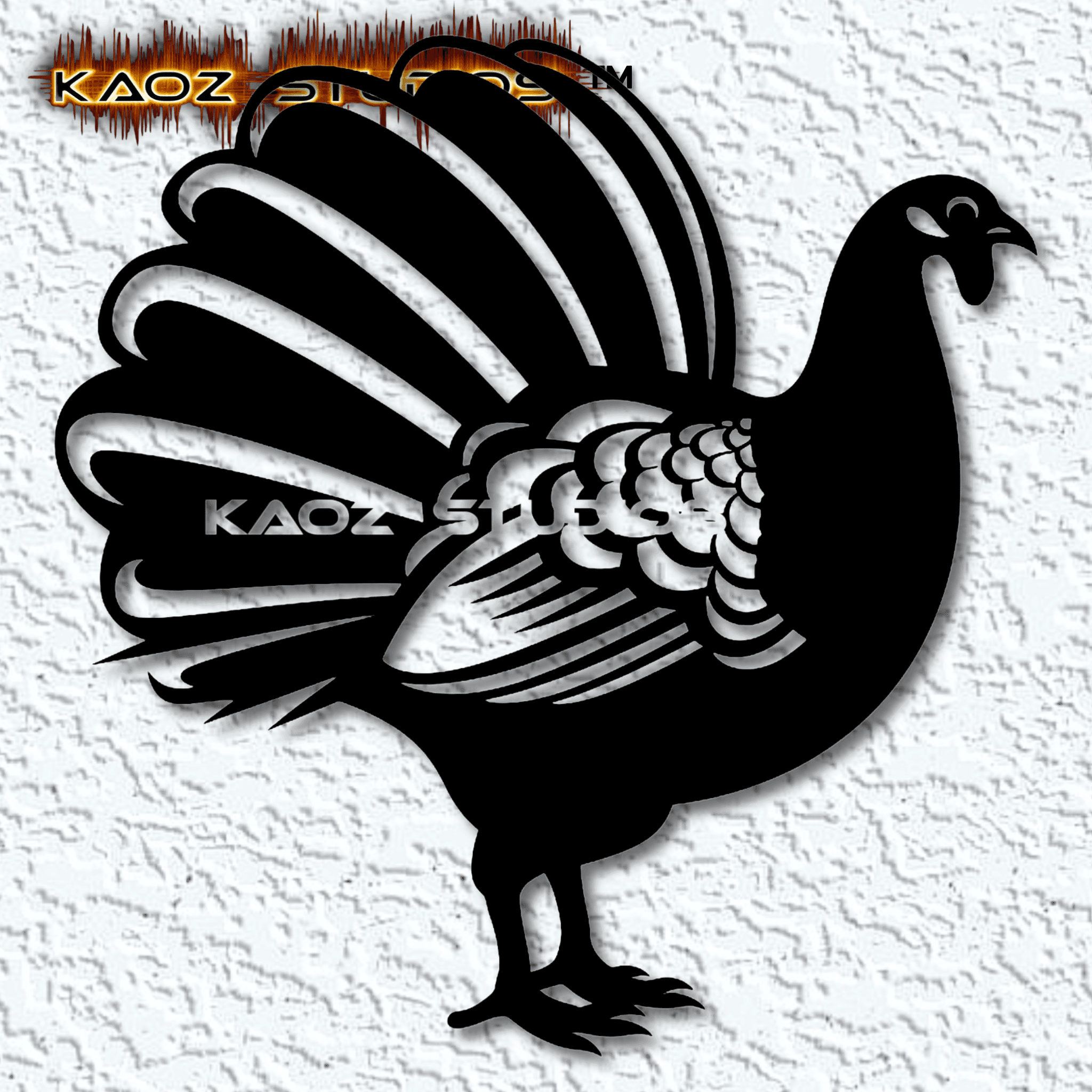 thanksgiving turkey wall art autumn holiday wall decor  3d model