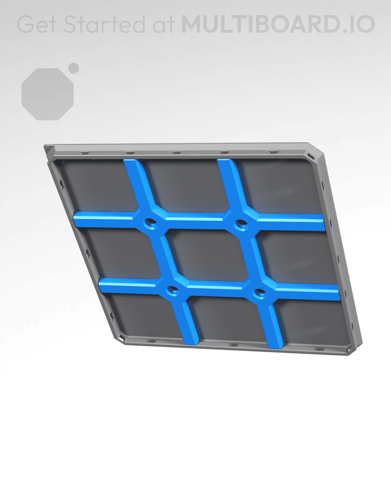 3x3 Lid Beam 3d model