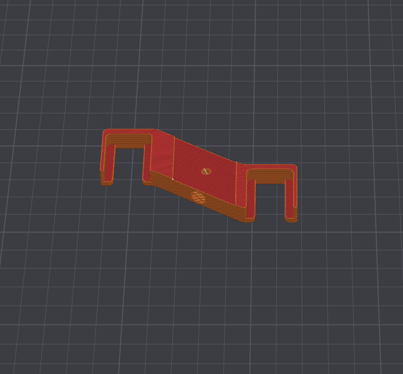 Xbox Controller Under Desk Stick Mount 3d model