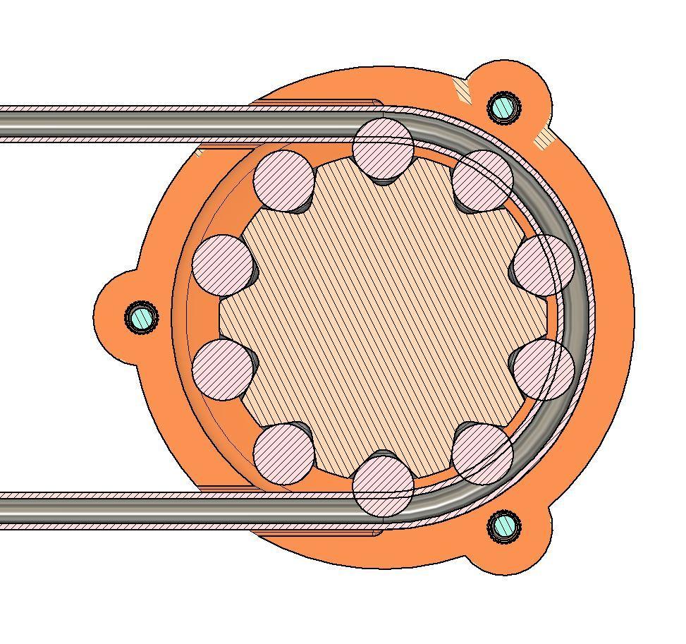 Modular Peristaltic Pump Concept Tester 3d model