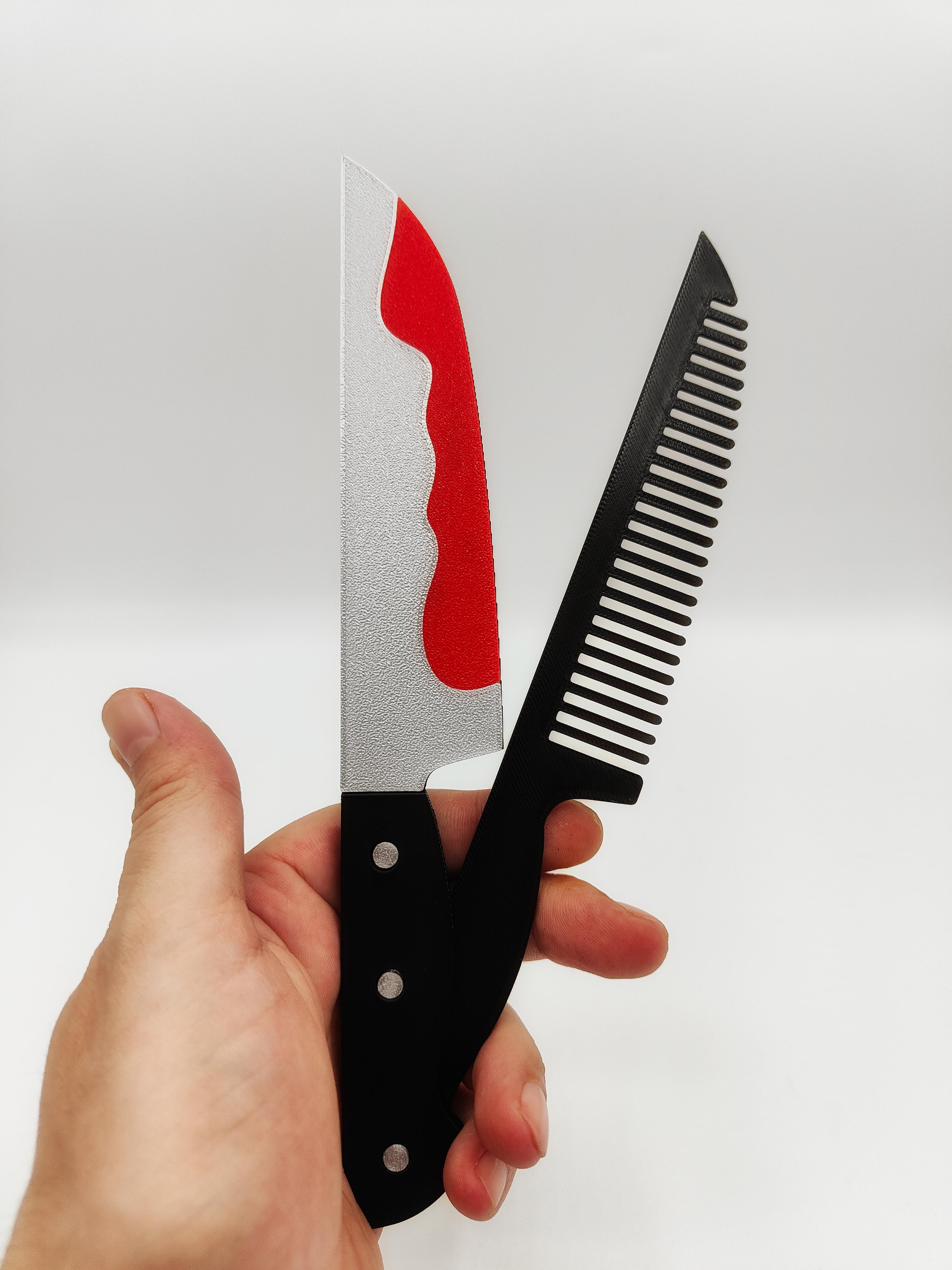 Bloody Knife Comb 3d model