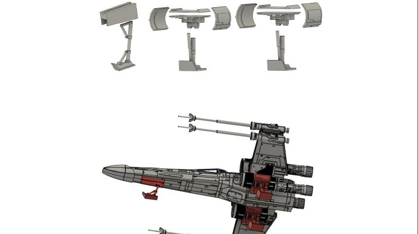 Model-X MK I (1/12 Scale) 3d model