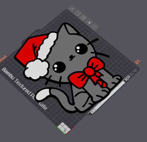 Christmas Pack: Cat IV 3d model