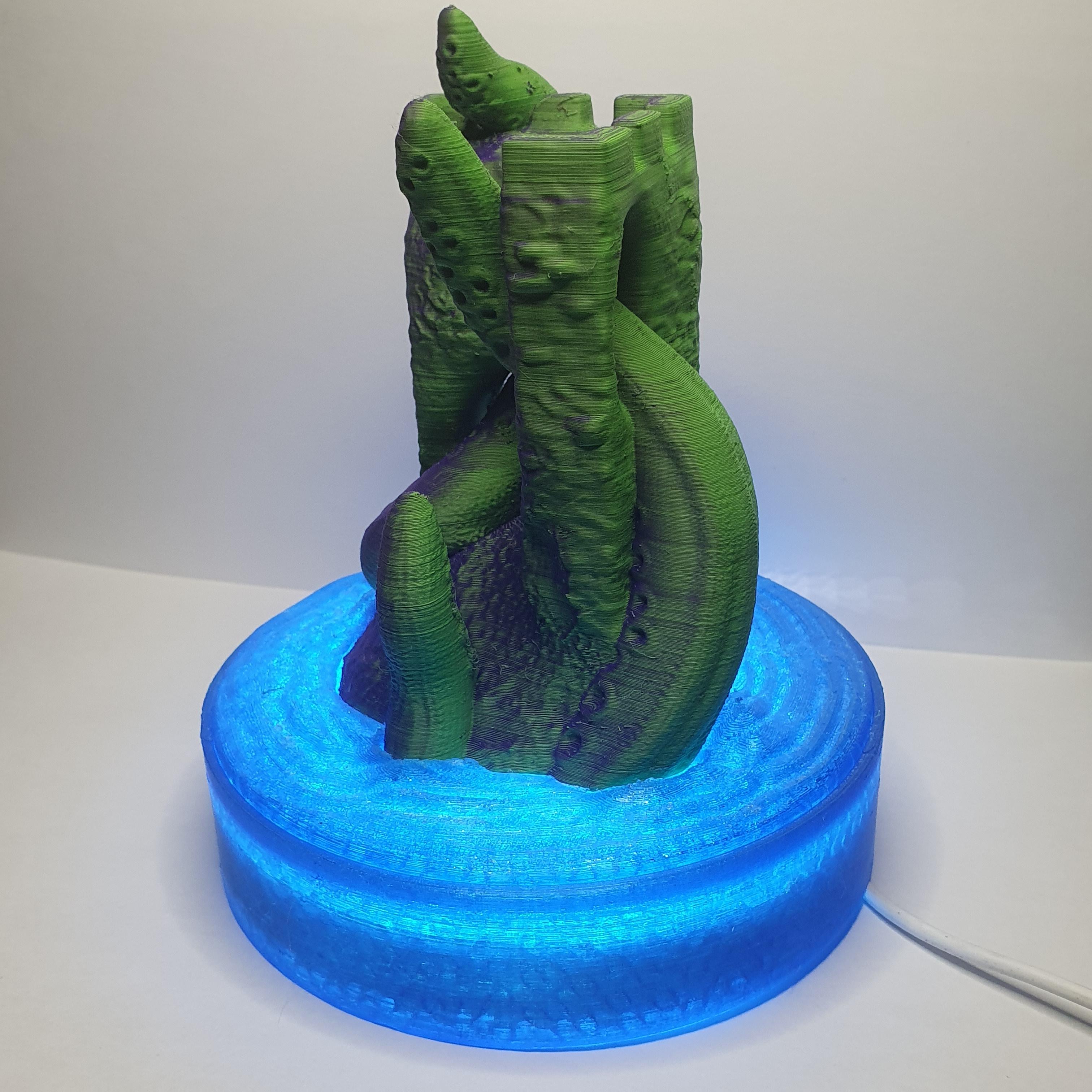 Kraken Castle Desk Light 3d model