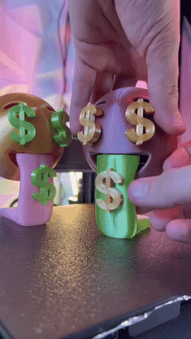 Money-Mouth Piggy Bank 3d model