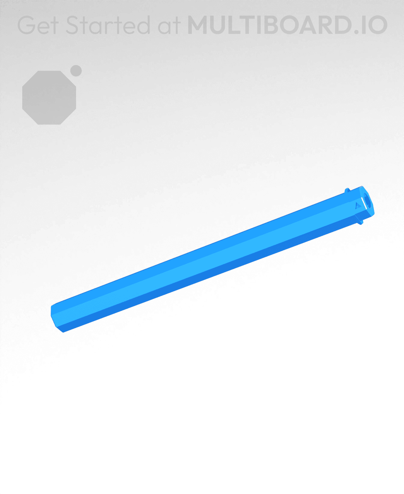 150 mm Peg (Bolt-Locked Insert) 3d model