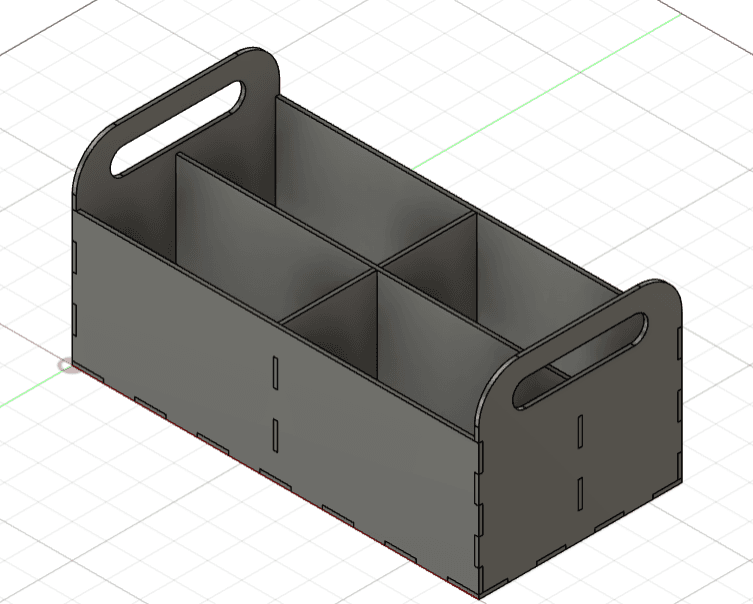 Storage box 3d model