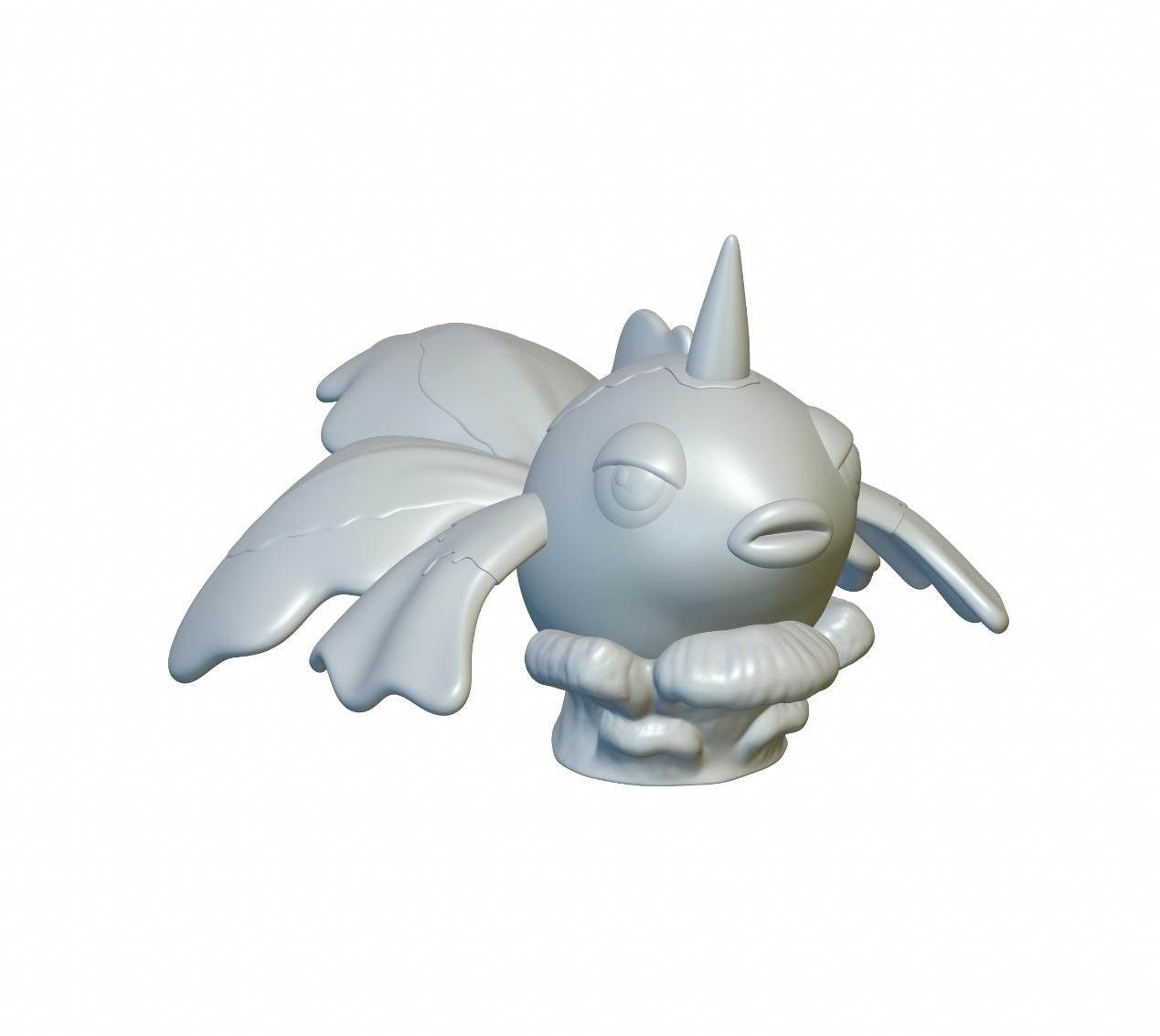 Pokemon Goldeen #118 - Optimized for 3D Printing 3d model