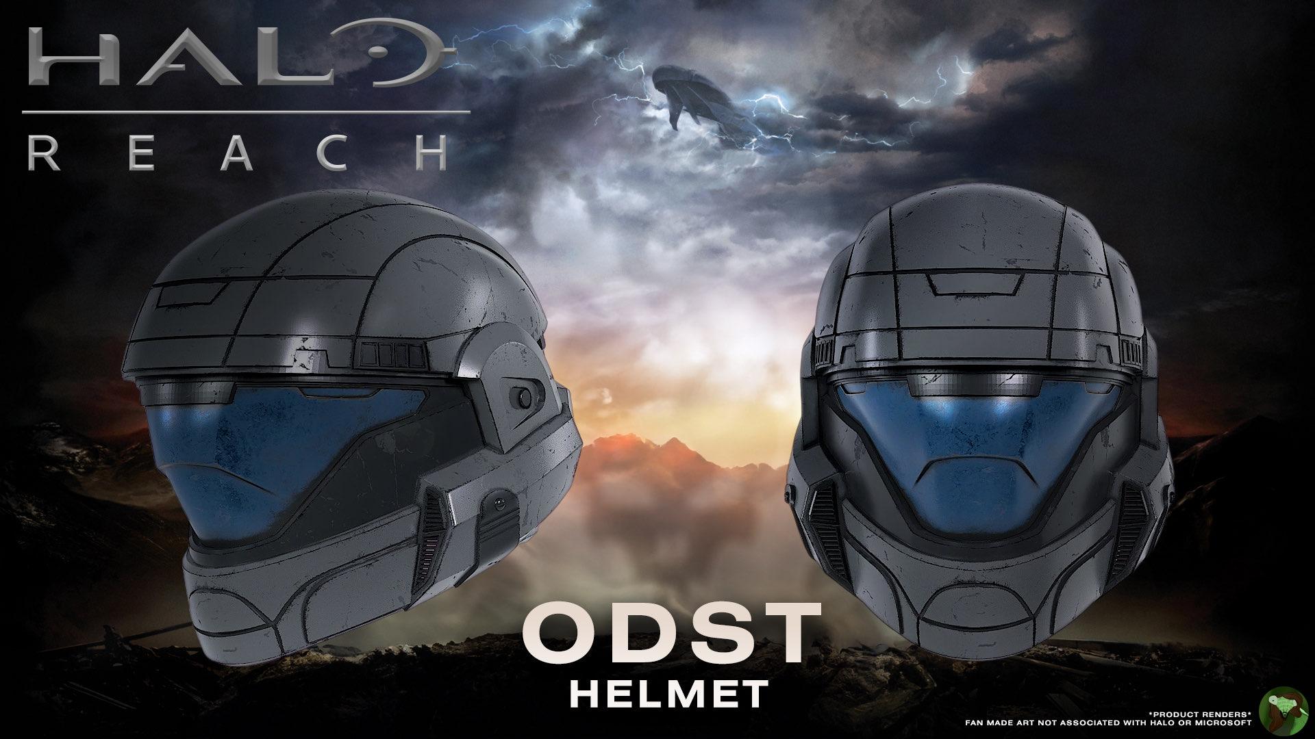 Halo Reach ODST Helmet 3d model