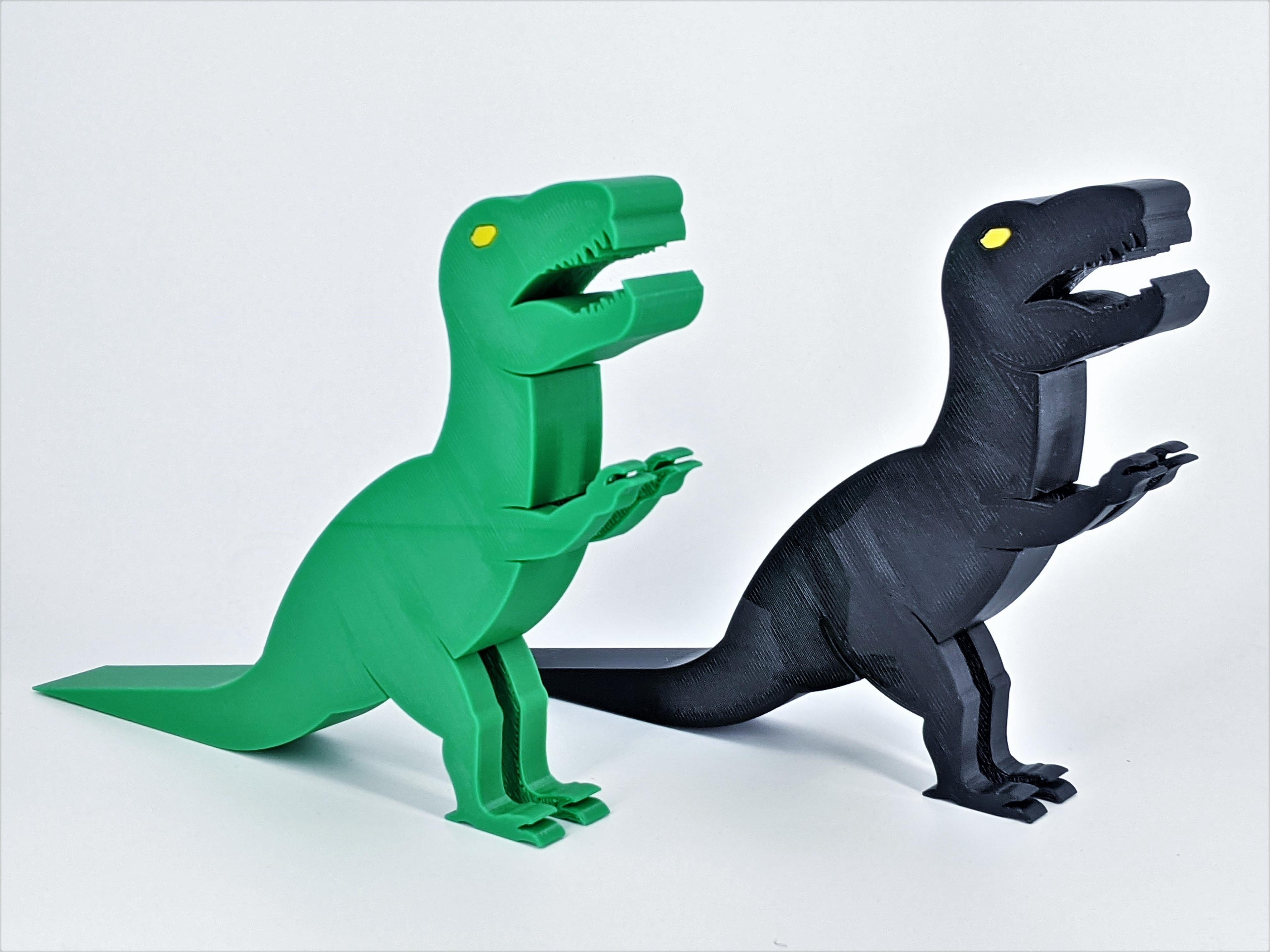 DOOR STOPPER DINO  | For Dino Lovers and Kids in T-Rex Style | 3D-Printable STL 3d model