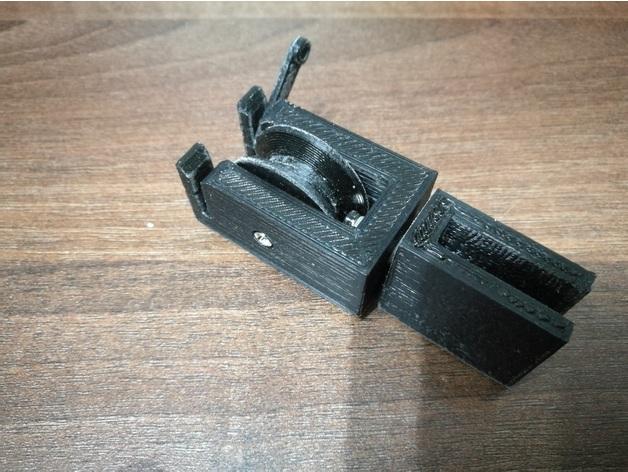 guide rotating filament holder for TRONXY 3d model