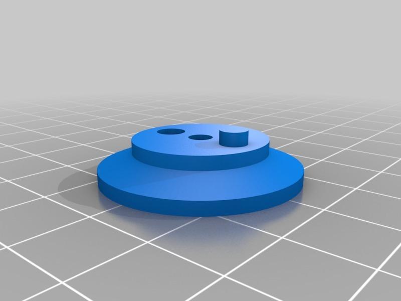 guide rotating filament holder for TRONXY 3d model