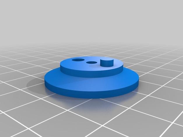 guide rotating filament holder for TRONXY 3d model