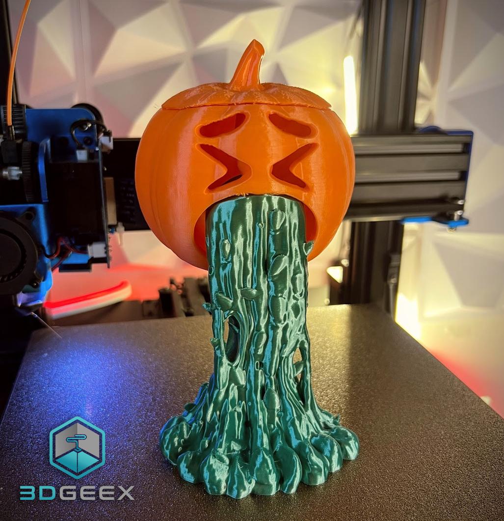 Puking Pumpkin - Hollow Edition 3d model