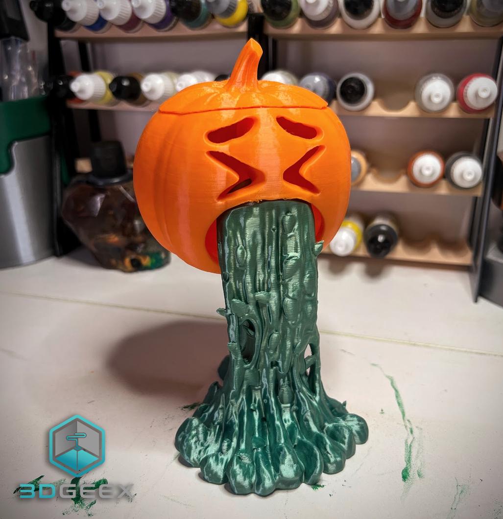 Puking Pumpkin - Hollow Edition 3d model