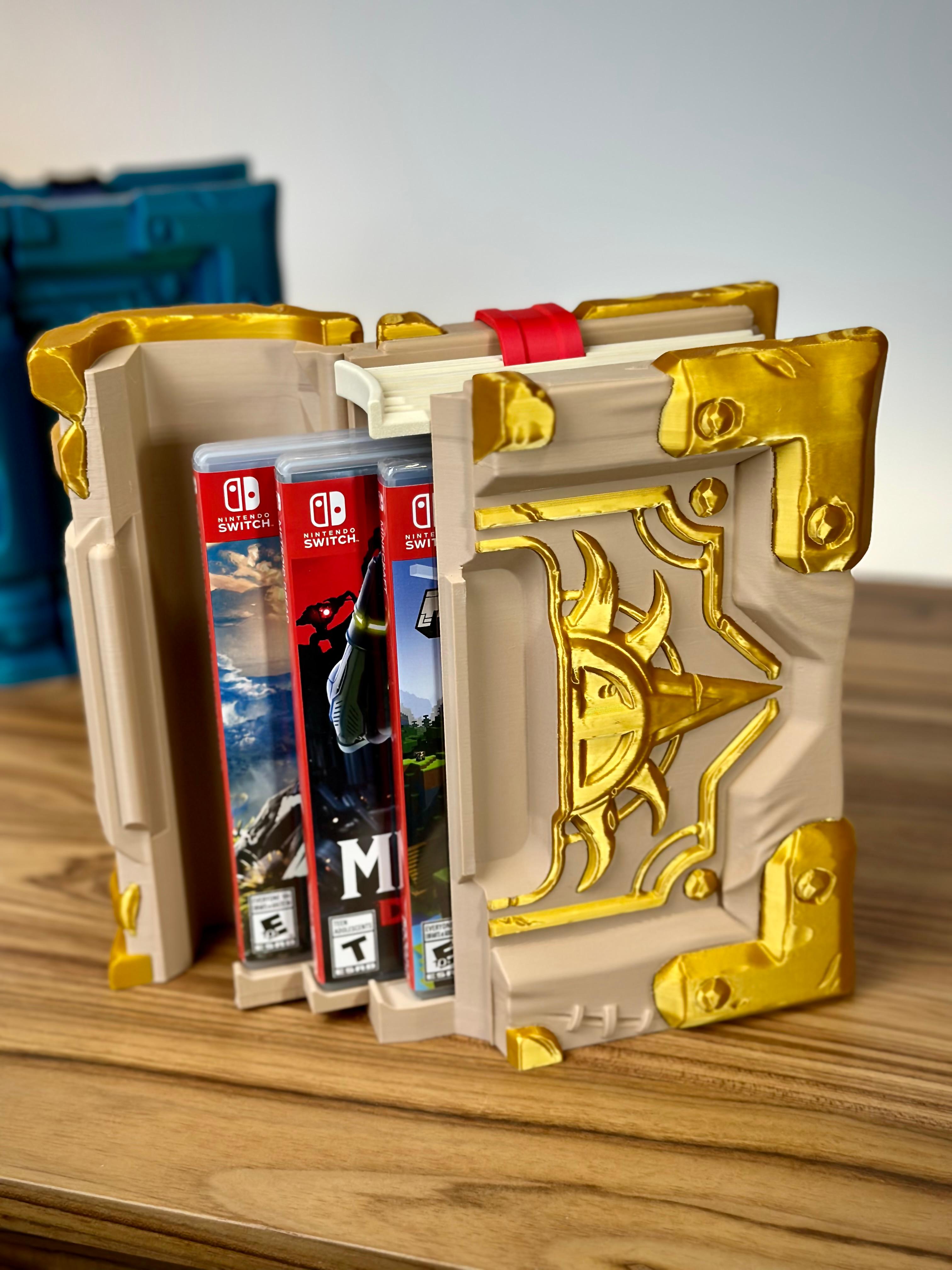 The Crusader's Tome - Nintendo Switch Game Case 3d model