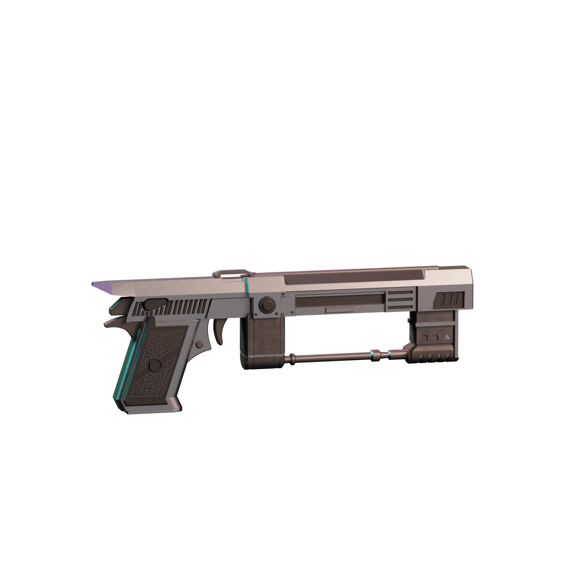 T60 Pistol 3d model