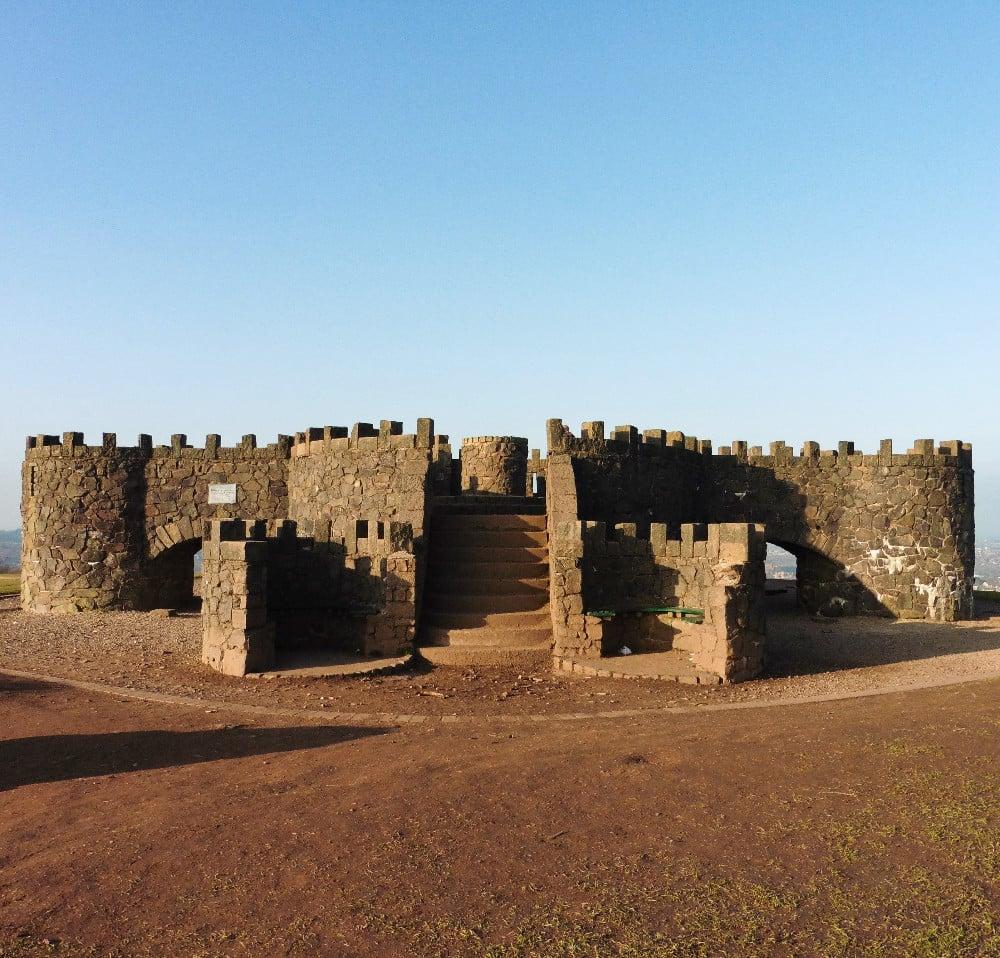 Beacon Hill Castle monument and toposcope 3d model