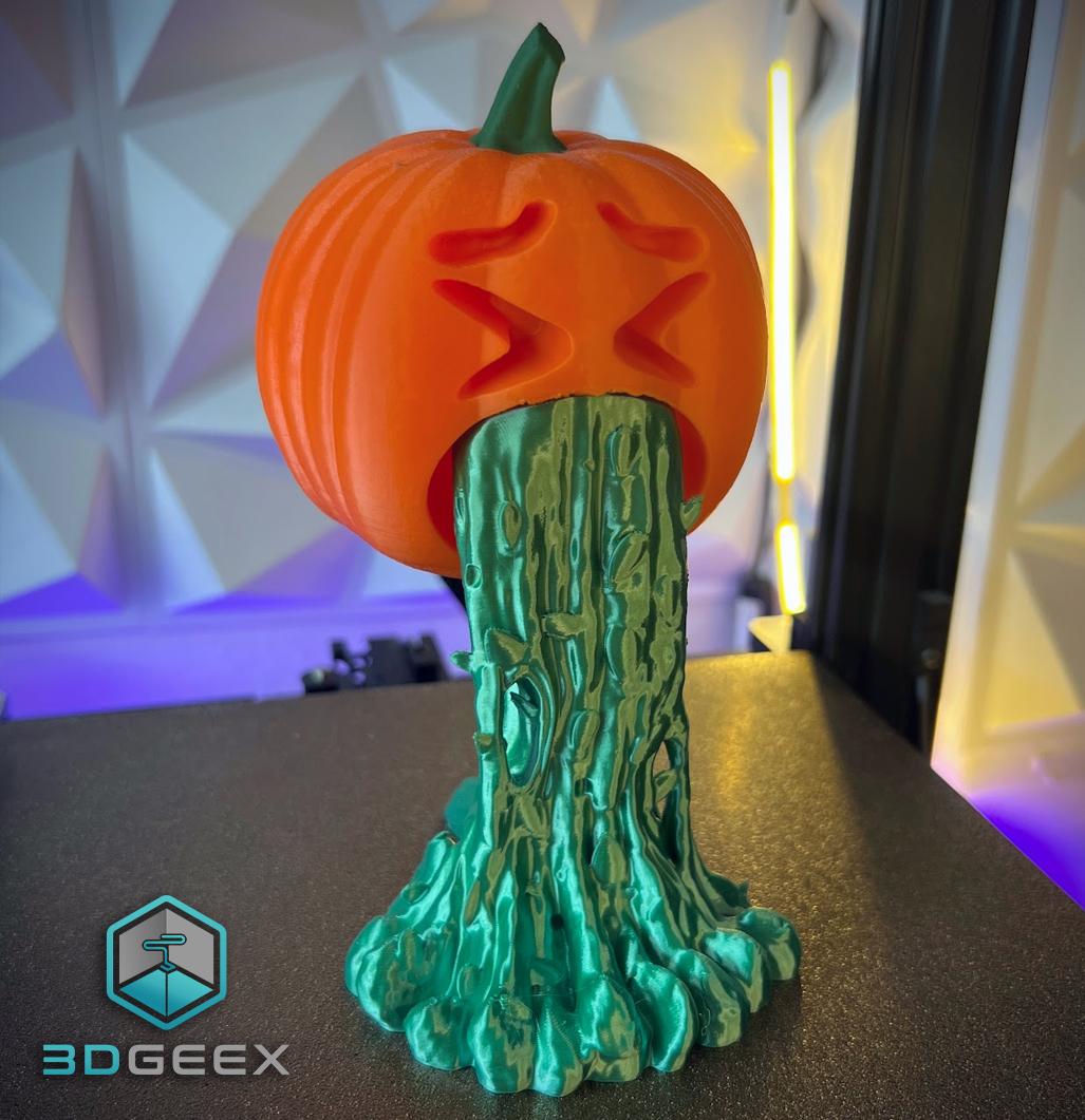 Puking Pumpkin 3d model