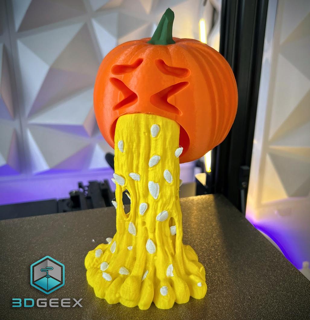 Puking Pumpkin 3d model