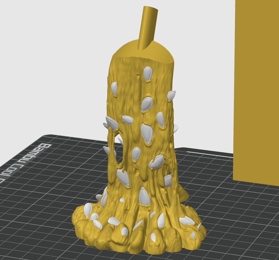 Puking Pumpkin 3d model