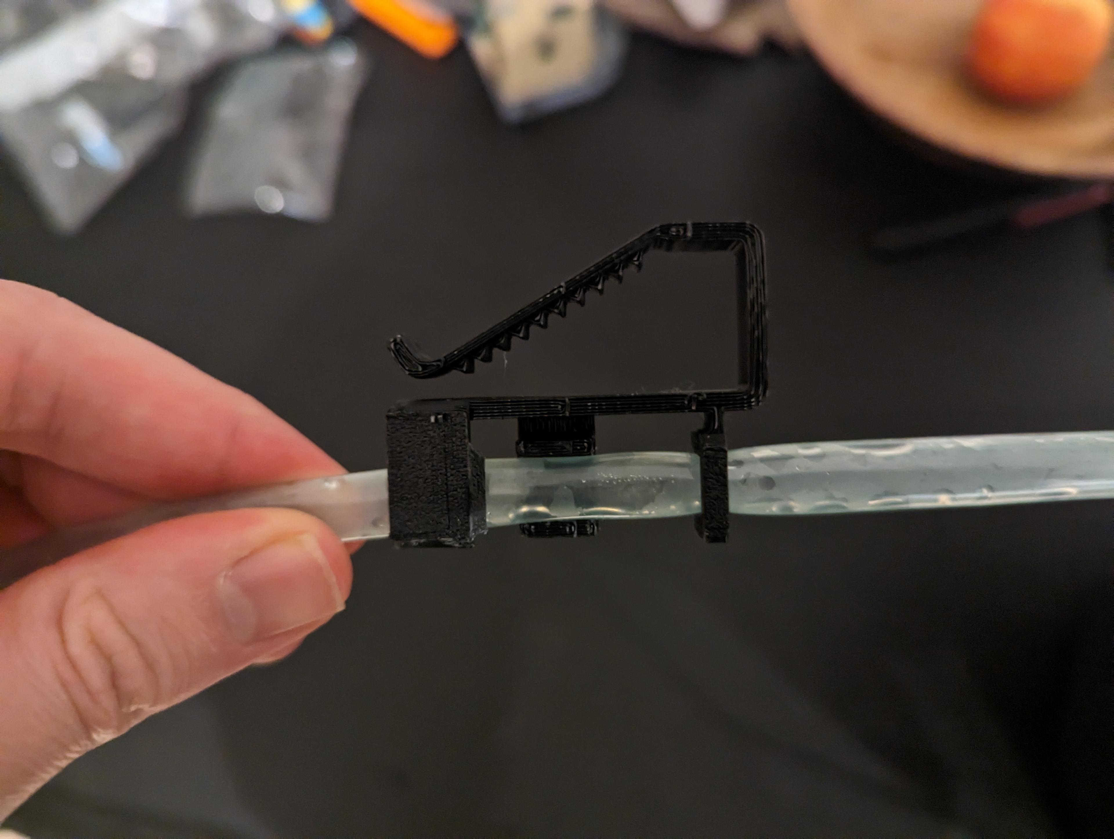 Aquarium pipe clip for water change 🐟 3d model