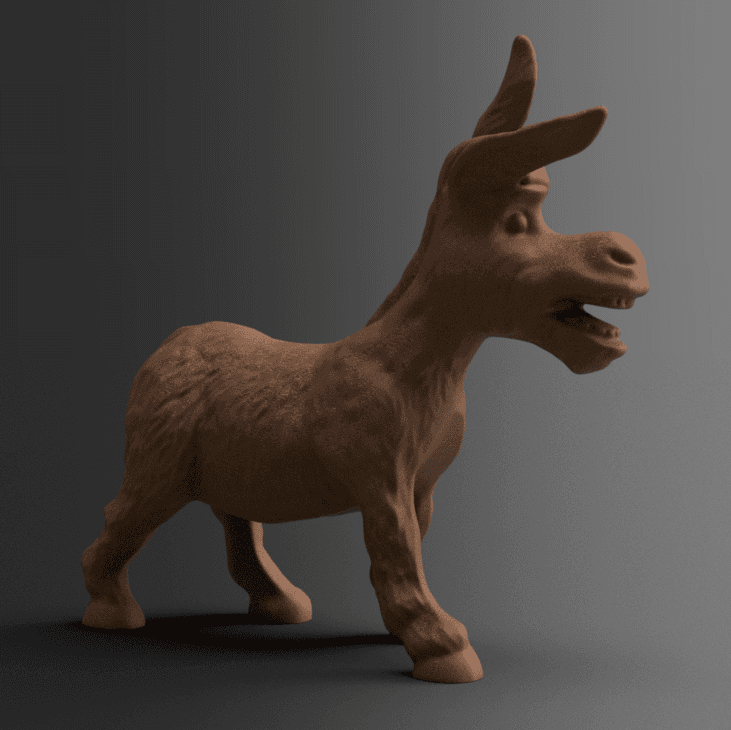Donkey ane 3d model
