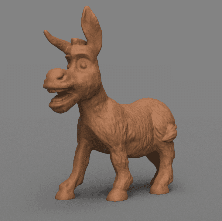 Donkey ane 3d model