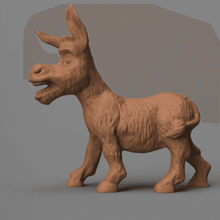 Donkey ane 3d model