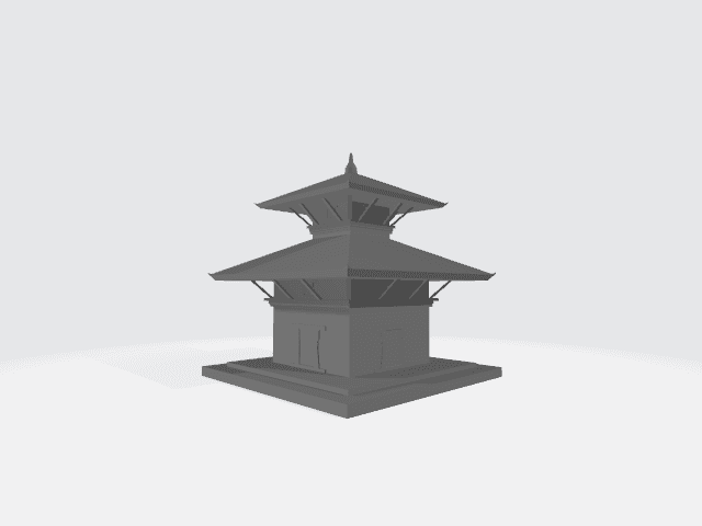 building.obj 3d model