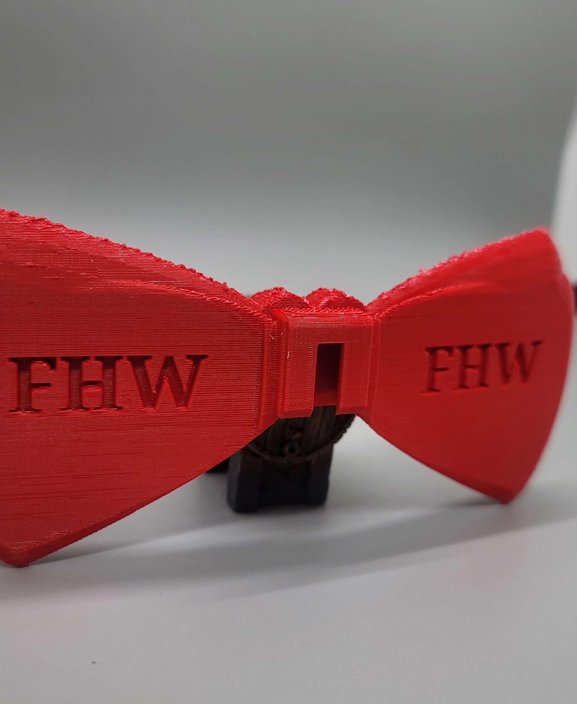 FHW: Heart bowTie Large 3d model