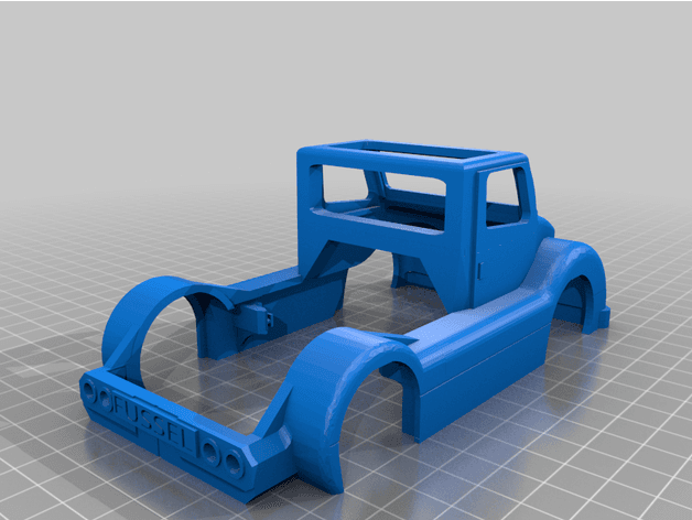 MINI Z Racing Truck 94mm wheel base 3d model