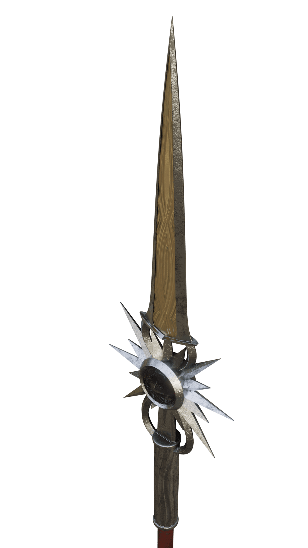 SPEAR OF NIGHT/EVENING BALDURS GATE 3 3d model