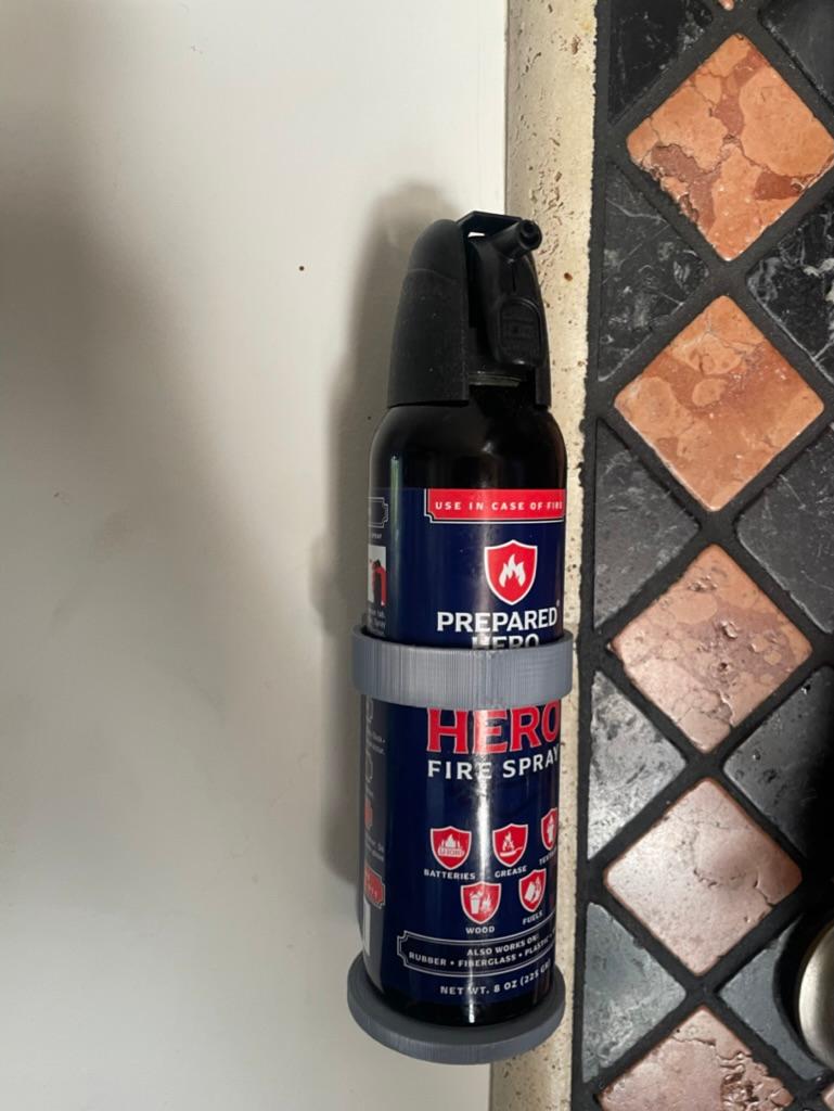 hero fire spray holder 3d model
