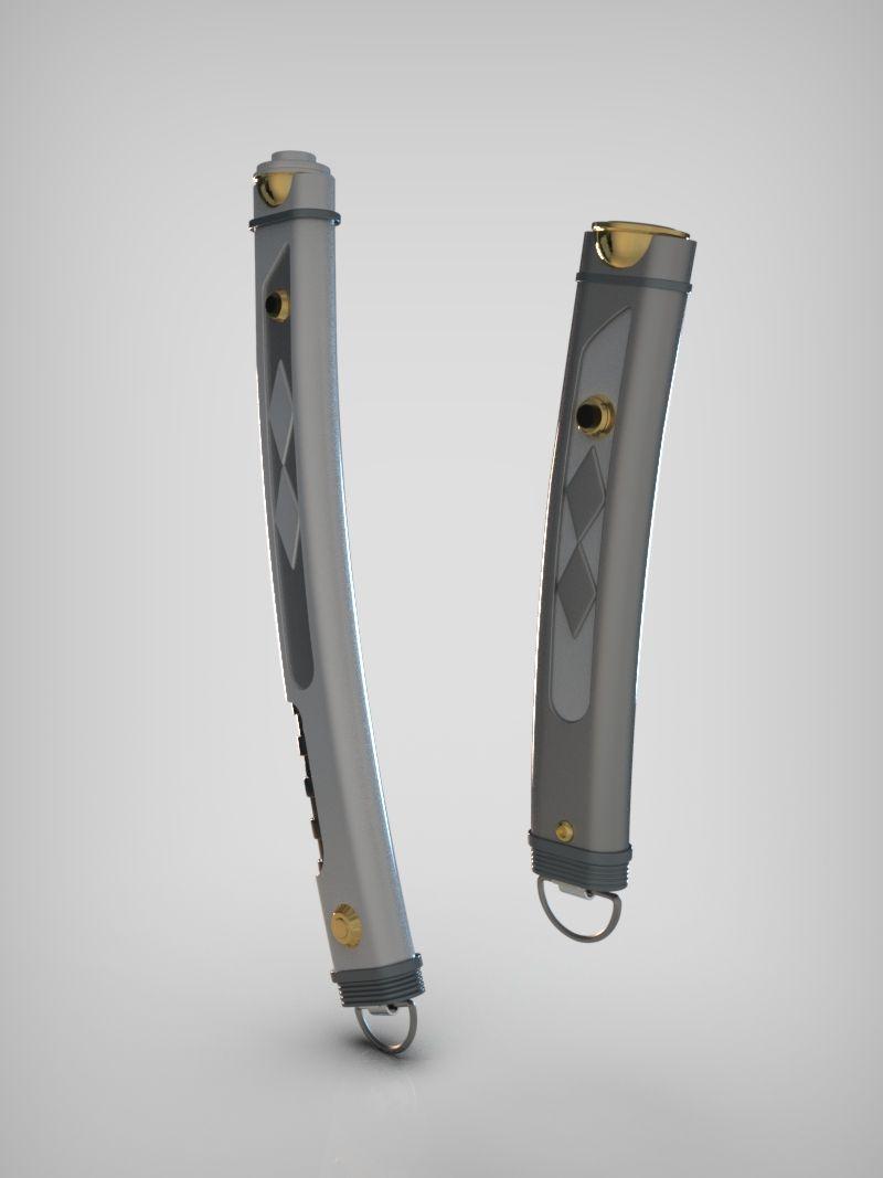 Ahsoka Tano Lightsabers 3d model