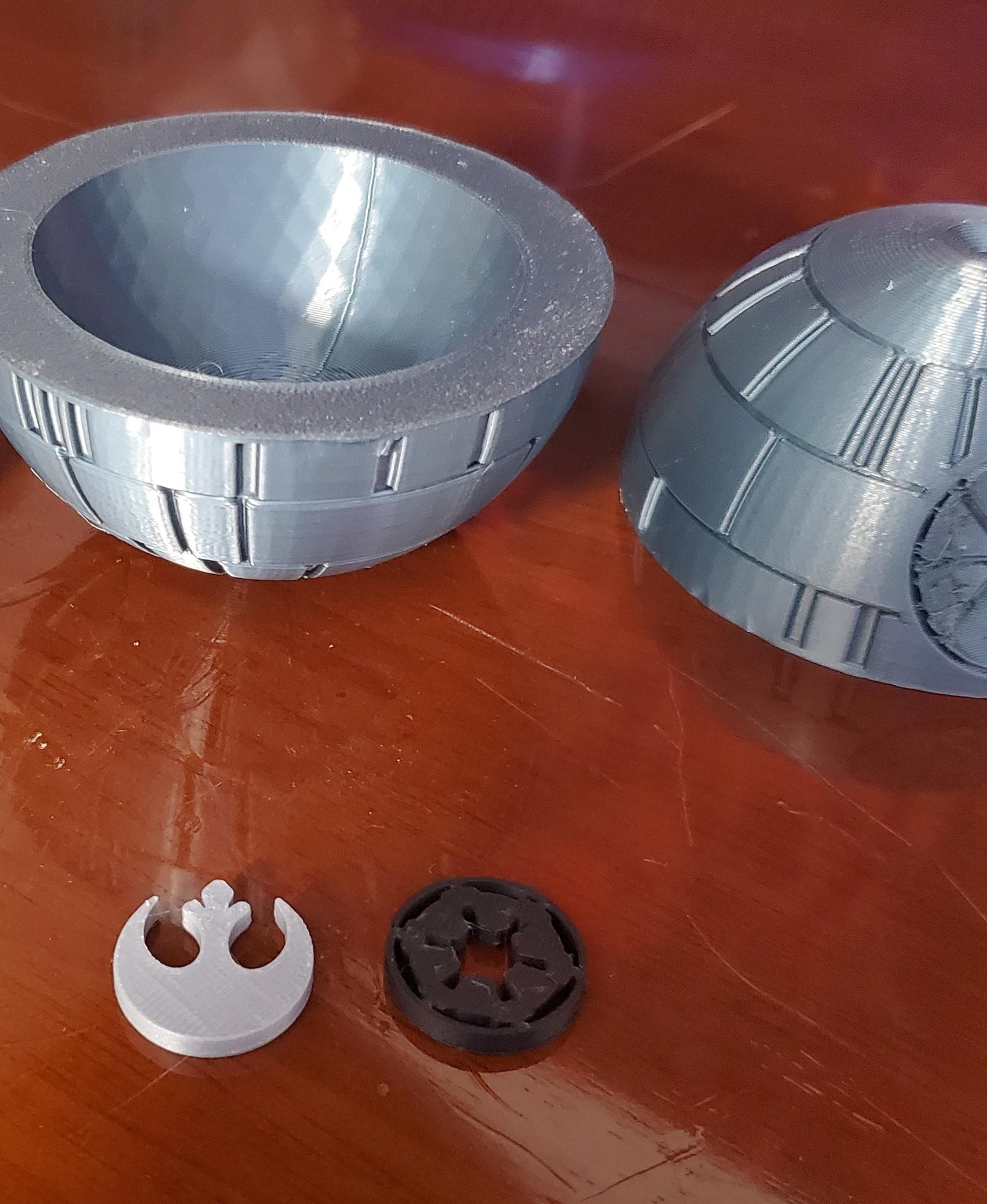 Death Star shell game 3d model