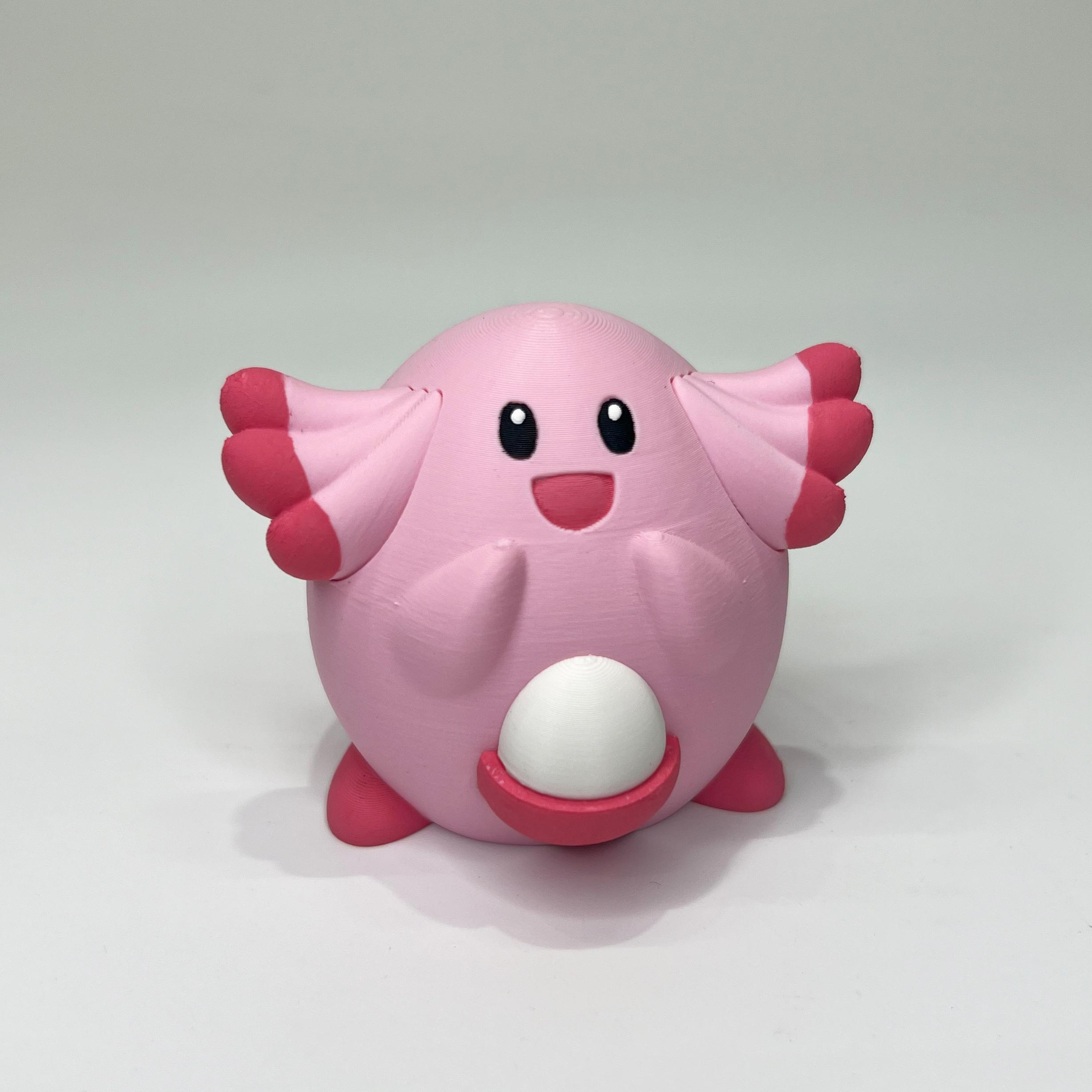 Chansey (Easy Print No Supports) 3d model