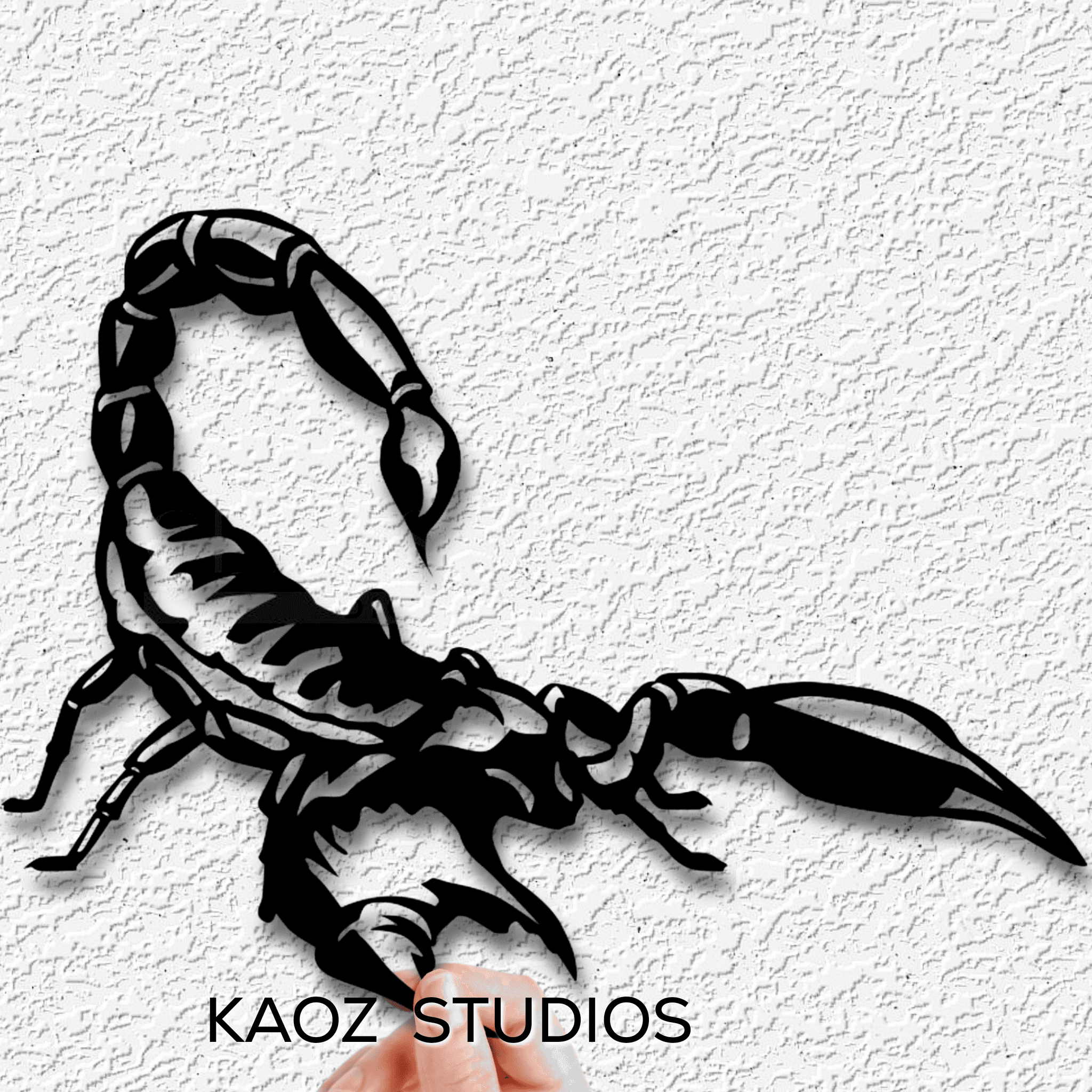 scorpion wall art bug wall decor insect decoration 3d model